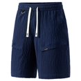 thumbnail image 3 of Athletic Gym Mens Shorts Men's Hiking Cargo Shorts Outdoor Men's Summer Beach Shorts Quick Dry Athletic Workout Gym Shorts Casual Short Pants Gym Shorts, 3 of 6