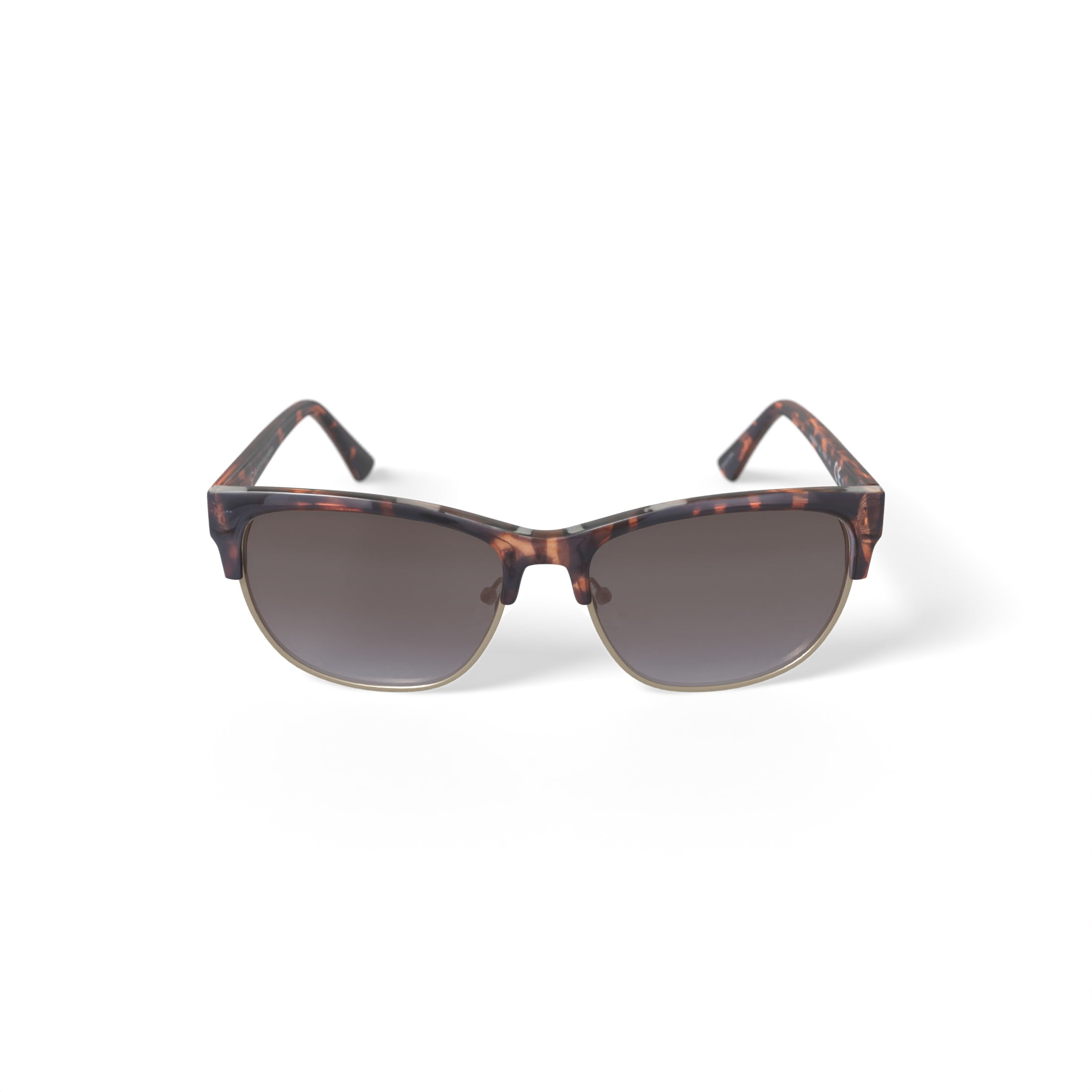 Oscar Women's O1284 Demi Rectangle Fashion Sunglasses 55-17-145 with Case