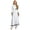 White, variant on Choomomo Womens Choir Worship Priest Long Robe Church Clergy Cassock One Shoulder Drape Zipper Robe White M