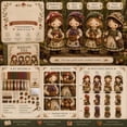 thumbnail image 4 of Forest Patchwork DIY Kit Series Beginner Sewing Craft Kit Home Decor&Gifts（G）, 4 of 4