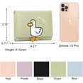 thumbnail image 3 of Monedero pequeño con diseño de pato en 3D para niñas Sincero Hogar, 3 of 6