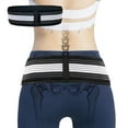 thumbnail image 6 of Sacroiliac SI Joint Hip Belt,Lumbar Plus-Size Back Support for Women,43" Lower Back Brace for Women and Men,Sacroiliac Belt for Sciatica Pelvis Lumbar Hip Pain Relief Black, 6 of 7