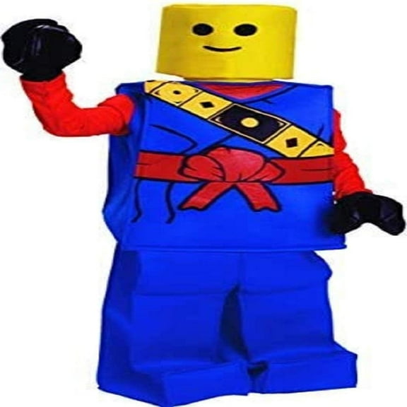 Dress Up America Halloween Kids Toy Block Ninja Man Costume Outfit Blue
