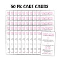 thumbnail image 2 of Toilet Fizzies Fizz Instruction Care Cards 50pk 2x3.5 Scented Aroma Home Room Spray Cleaning Tablets Drop Bowls Bombs Cleaning Powder Labels Fizzy, 2 of 5