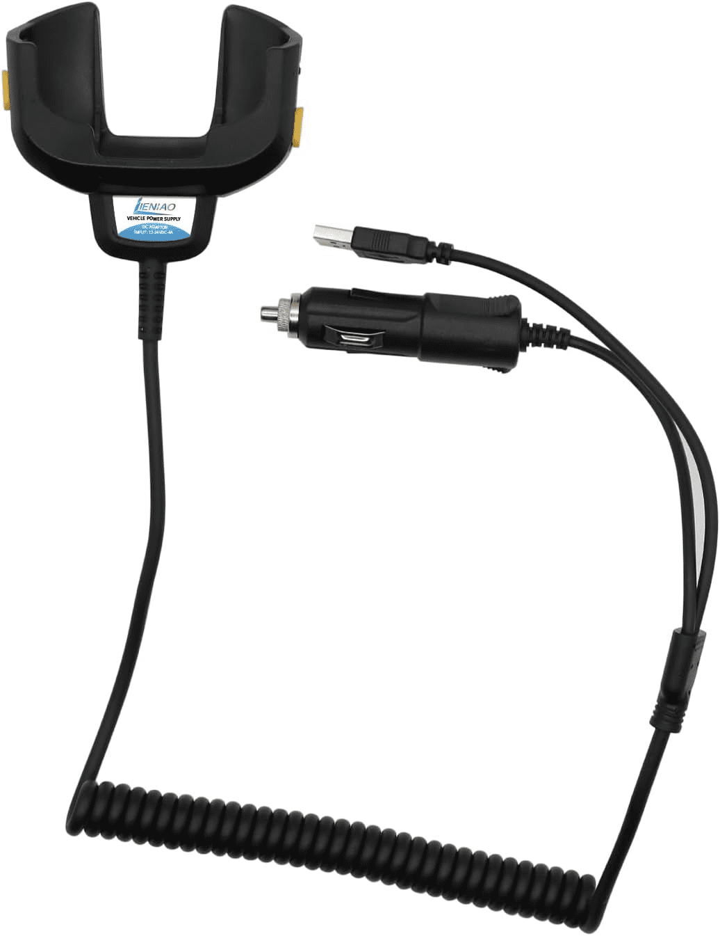 2-in-1 Car USB Vehicle Quick Charger Cable for Zebra TC77 TC70 TC72 TC75 Scanner