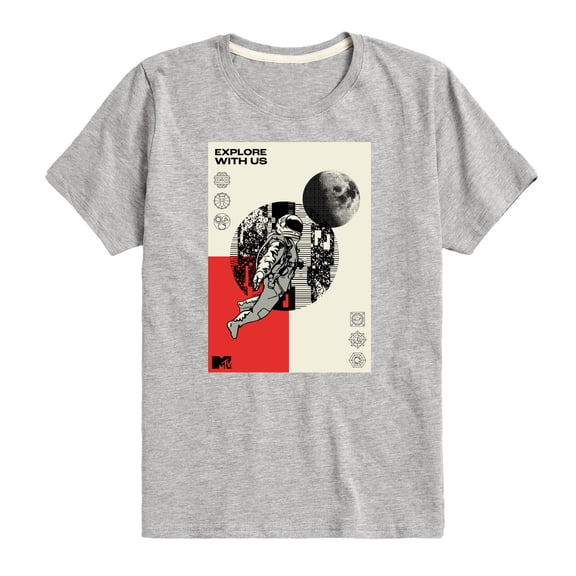 MTV - Explore With Us - Toddler & Youth Short Sleeve Graphic T-Shirt