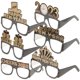 thumbnail image 2 of 12 piezas de anteojos de papel para Año Nuevo 2023, accesorios fotográficos para celebrar, 2 of 5