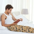 thumbnail image 5 of Naloa Cute Dogs Head Pajama Pants Men, PJ Bottoms, Sleep & Lounge Pants-Small, 5 of 6