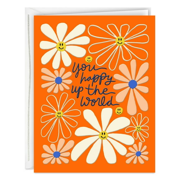 Hallmark Good Mail Thank-You Greeting Card (You Happy up the World)