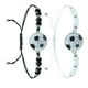 thumbnail image 4 of KAKOWELY 2 pulseras de pareja de fútbol, pulseras decorativas de fútbol, recuerdos de fútbol., 4 of 5