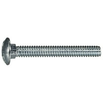 1/4"-20 x 2" Zinc Plated Grade 5 Steel Coarse Thread Carriage Bolts CBS5-121