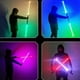 thumbnail image 2 of Sable de luz de alta calidad, colores de espada de luz, sable de luz electrónico variable, 2 of 2