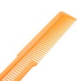 thumbnail image 4 of Peluquería Carbón Antiestático Peine Diente Ancho Cortapelos Peine (Naranja), 4 of 5