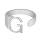 thumbnail image 1 of onlyliua para Interior/Exterior Anillo de Pareja de Moda con Veintiséis Letras Inglesas, Anillo Abierto, Joyería para Parejas, 1 of 1