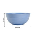 thumbnail image 3 of Lyinloo Clearance Under $2.00 Plastic Bowls- Dishwasher Safe Cereal Bowl Large 19.5x10cm X 1pcs, 3 of 5