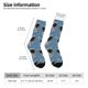 thumbnail image 2 of Balery Astronaut Calcetas Largas con Estampado para Hombre y Mujer – Suaves y Transpirables, Talla Única (US 5-11), 2 of 6