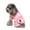 Pink, variant on Pet Dog Christmas Outfits 4-legged Cartoon Pattern Costume Small And Medium Cold Weather Jumpsuit