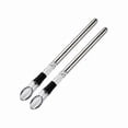 thumbnail image 1 of 2PCS Wine Cooler Wine Bottle Chiller Stainless Steel Wine Chiller Stick Wine Decanter with Wine Aera, 1 of 5