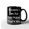 thumbnail image 2 of Tool Maker Gifts from Friends, Unique Birthday Mugs with Funny Quote, Black Coffee Mug for Men, 2 of 8