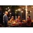 thumbnail image 2 of Guirnalda de Luces LED Exterior, 15m 15+1 Focos LED S14 Alto Brillo, Impermeable IP44, Serie de Luz Vintage Decorativas para Iluminaci&oacute;n de Jardin Patio Boda Hogar Cuarto Navidad - LASPANG, 2 of 7