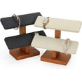thumbnail image 7 of Watch Stand For Men Jewelry Organizer Stand Creative T-Shaped Watch Stand 2-Tier Jewelry Display Stand Watch Bracelet Necklace Holder Jewelry Storage Rack Jewelry Display Stand(A), 7 of 7
