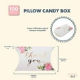 thumbnail image 2 of Wedding Pillow Boxes, Rose Gold Foil Thank You Party Favors (5.15 x 1.35 In, 100 Pack), 2 of 7