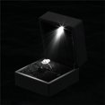 thumbnail image 2 of Led Lighted Ring Box Earring Ring Gift Case Wedding Ring Jewelry, 2 of 5