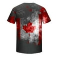 thumbnail image 5 of Nrmvnmi Canadian Flag Shirt Women Men Maple Leaf Canada Day T-Shirt Mothers Day Gifts, 5 of 5