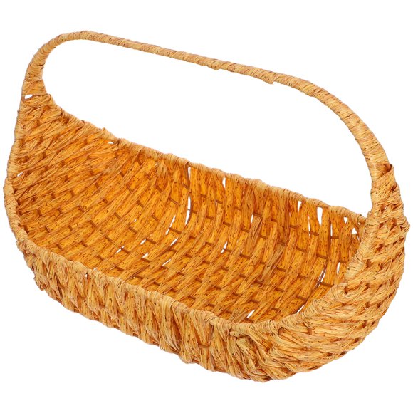 SWETRACE Canasta Multiusos Tejida Para Picnic Y Recolección De Y Vegetales
