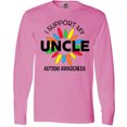 thumbnail image 3 of Inktastic I Support My Uncle Autism Awareness Long Sleeve T-Shirt, 3 of 5