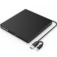 thumbnail image 1 of Unidad externa de CD/DVD Kadlun BT638 USB 3.0 USB C para portátil, 1 of 7