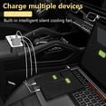 thumbnail image 2 of Inversor de corriente para coche PisFau de 200 W DC 12 V a 110 V AC con USB-C, 2 of 6