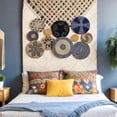 Boho Woven Wall Decor photo