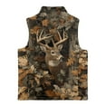 thumbnail image 5 of Yuyamidu Toddler Girl Boy Deer Hunting Camo Vest 4T Fuzzy Fleece Zip Up Collar Jacket Vest with Pockets Lightweight Warm Waistcoat Outerwear for Outdoor School, 5 of 6