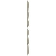 thumbnail image 3 of Ekena Millwork 19 5/8"W x 19 5/8"H Delfina EnduraWall Decorative 3D Wall Panel, UltraCover Satin Blossom White (Covers 2.67 Sq. Ft.), 3 of 6