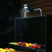 Expert Grill Usb Rechargeable Waterproof Led Grill Light, Black and Gray