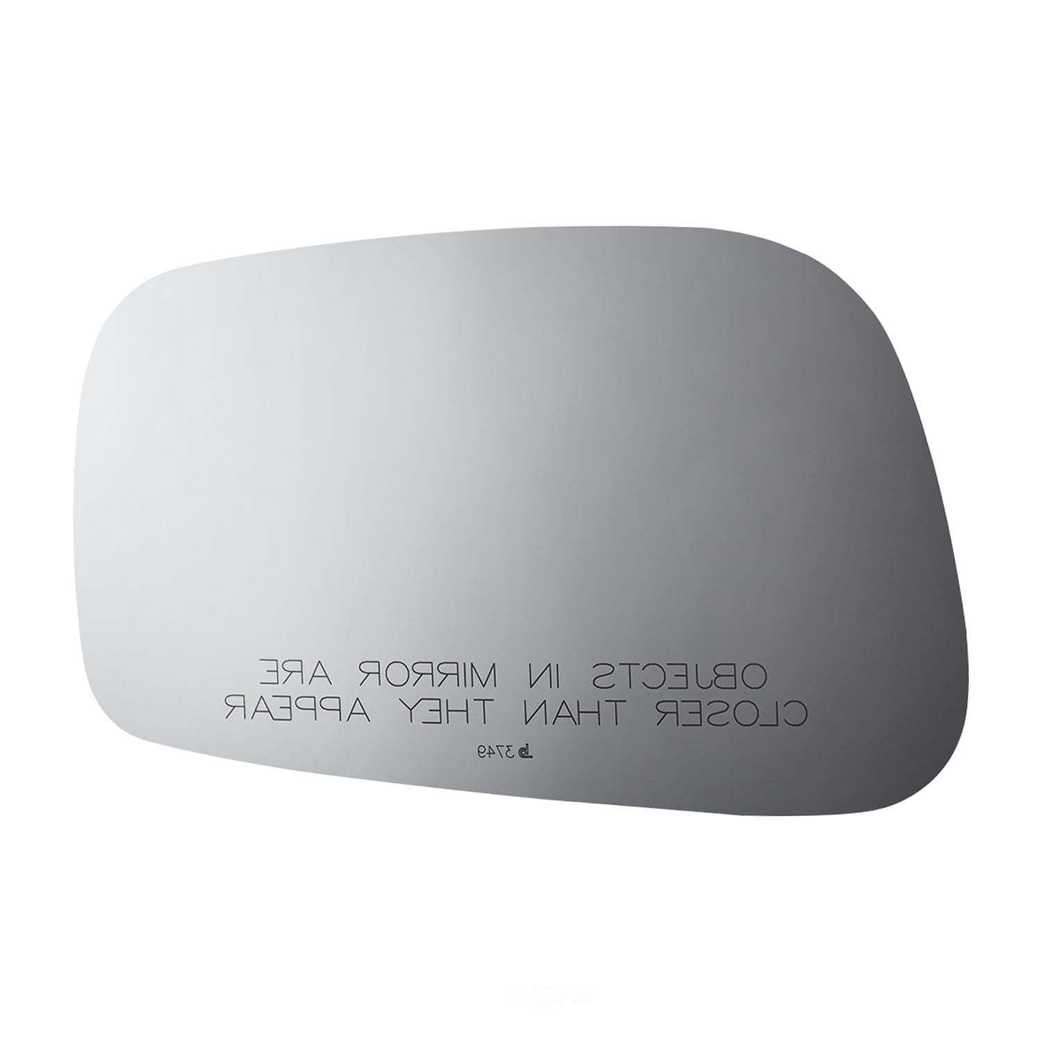 Burco Side View Mirror Replacement Glass - Clear Glass - 3749