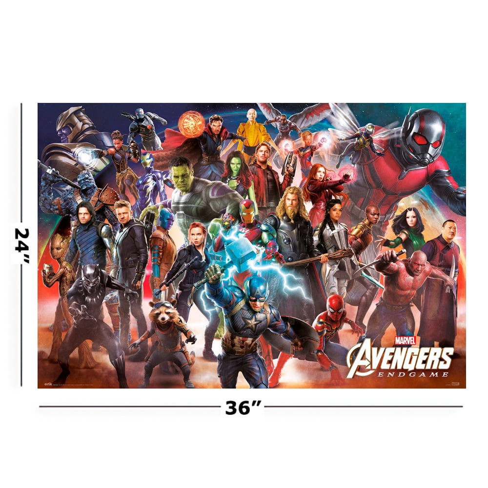 Avengers Endgame Custom Poster Print Art Wall Decor