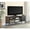 Oak, variant on Gray & Black, KD Design / 14" Wide Drawers, Neat Storage Solution