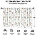 thumbnail image 2 of Blackout Kids Curtains,White Fairy Castle Pattern Childrens Insulated Curtains Set Of 2,Bedroom Essentials,Toddler Room Decor 42"x54", 2 of 5