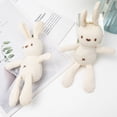 thumbnail image 4 of 10CM Cute Rabbit Doll Soft Plush Toys Cartoon Bunny Stuffed Animal Toys Creative Corn Plaid Rabbit Doll Baby Girl Birthday Gift, 4 of 5