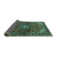 thumbnail image 2 of Ahgly Company Indoor Rectangle Persian Turquoise Blue Traditional Area Rugs, 5' x 7', 2 of 4