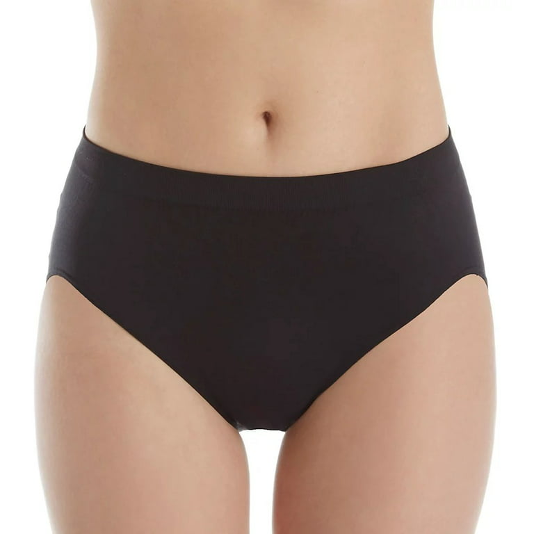 New BALI 3-PACK Women's Comfort Revolution Seamless Lace Brief Panties Sz 6  / 7