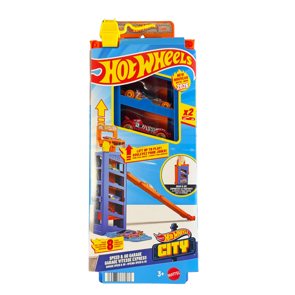 Hot Wheels City Speed & Go Garage Playset