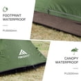 thumbnail image 4 of Carpa de Camping Forceatt Impermeable y a Prueba de Viento para 2 Personas, 4 of 7