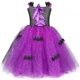 thumbnail image 3 of Disfraz de bruja para niñas, vestido de tutú de Halloween para niñas pequeñas, disfraz de bruja malvada de cuento de hadas, vestidos de fiesta de carnaval para niñas, 3 of 5