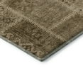 thumbnail image 4 of Addison Rugs Mayfield Washable Transitional Patchwork Brown Rectangle Rug, 10' x 14', 4 of 6