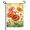 Garden Flag-2, variant on Zinnia Bloom Floral Garden Flag 12×18in Double Sided Colorful Summer Outdoor UV Protected Fade Resistant Weatherproof Decor For Outdoor Porch Lawn Patio Yard Home