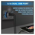 thumbnail image 3 of Powstation RV Modification Charger 12-24V 3.1A Dual USB Charger Power Outlet Accessories Camper Bus Boat QC3.0 PD3.0 Charger ,RV Tool, 3 of 7