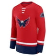 thumbnail image 2 of Men's Fanatics Red Washington Capitals High Point Long Sleeve T-Shirt, 2 of 3